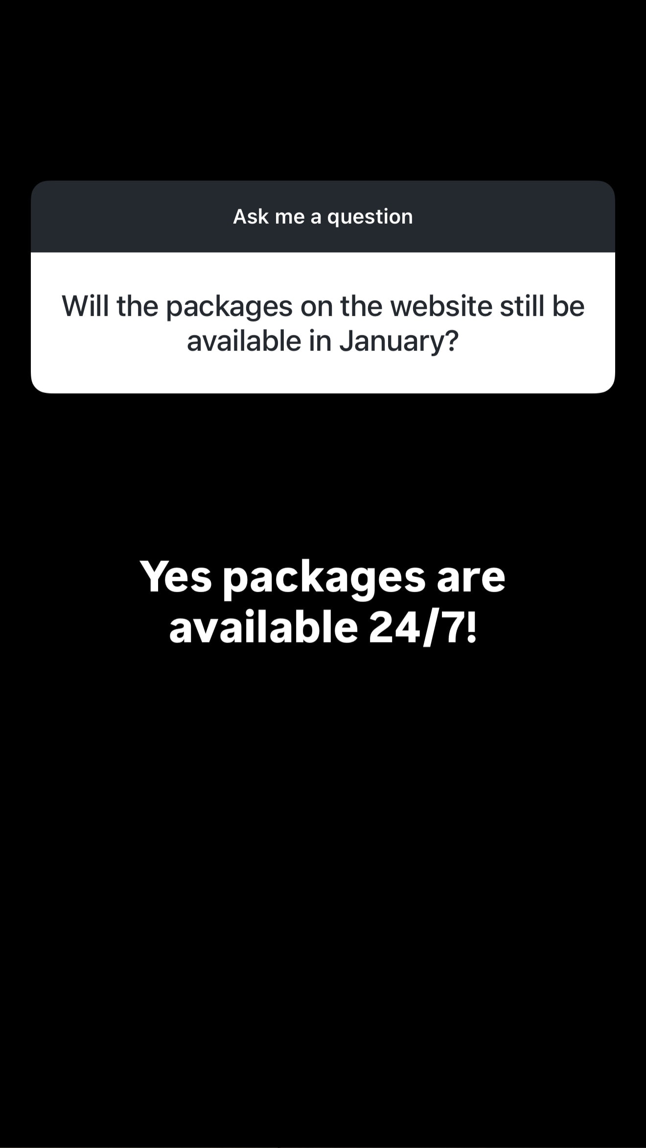 Q&A from Instagram — Lauren answering a client question