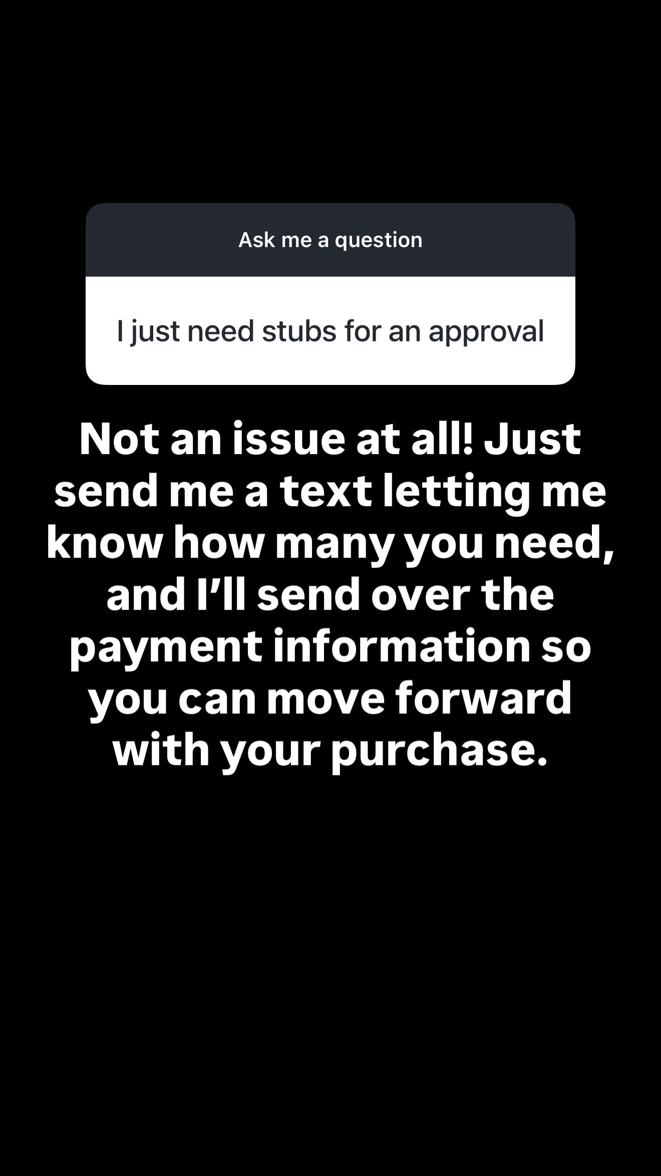 Q&A from Instagram — Lauren answering a client question
