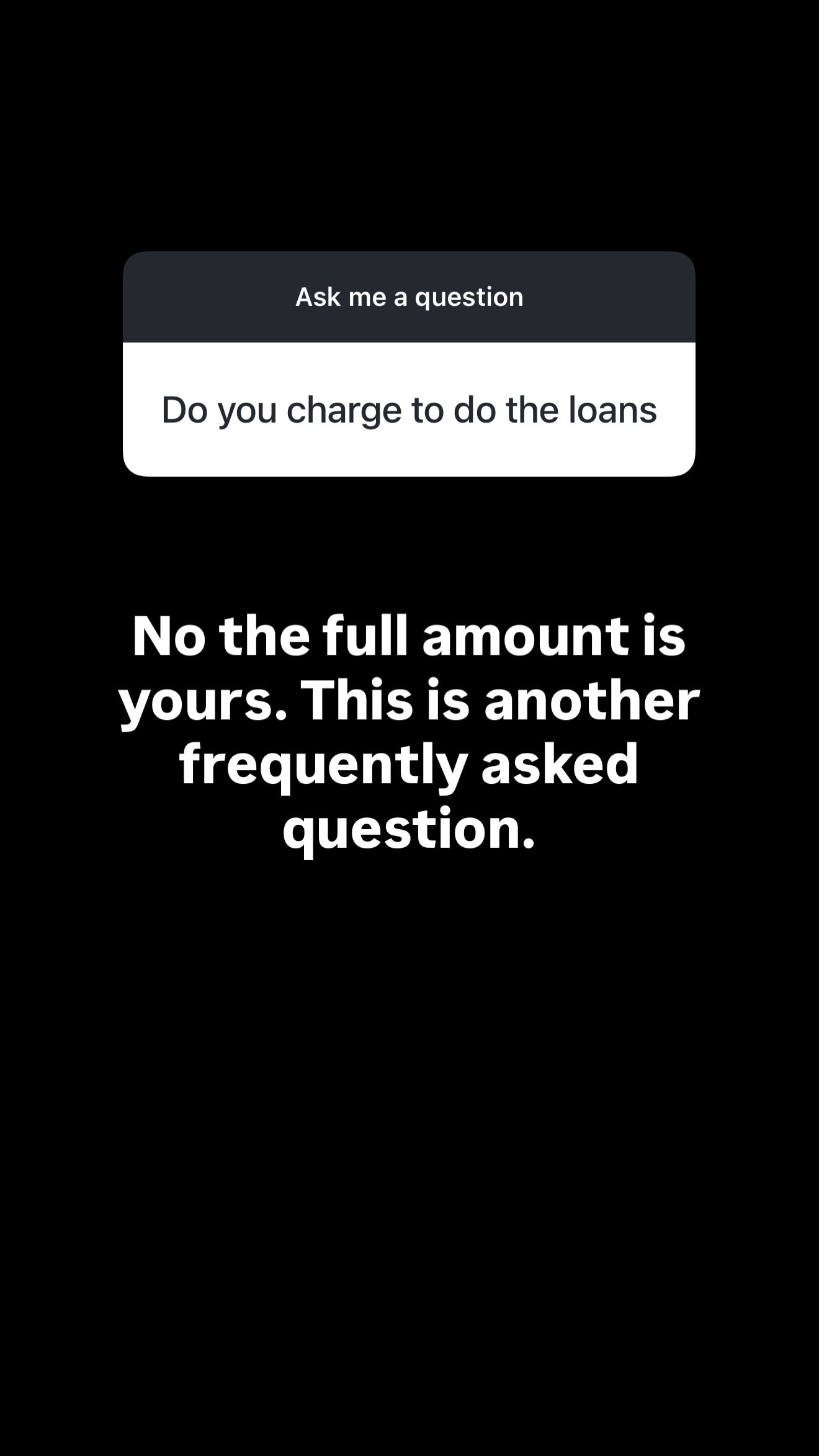Q&A from Instagram — Lauren answering a client question