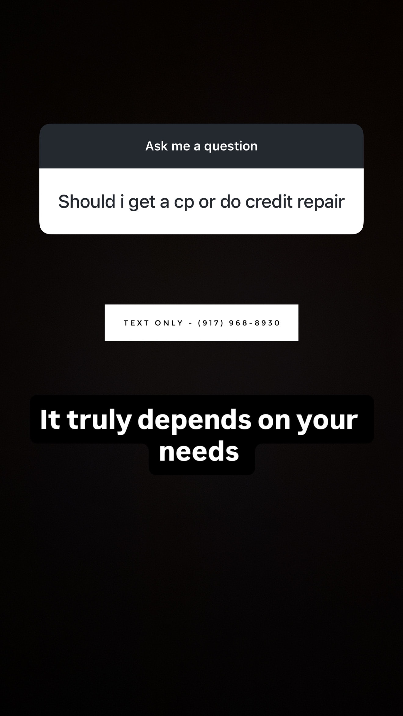 Q&A from Instagram — Lauren answering a client question