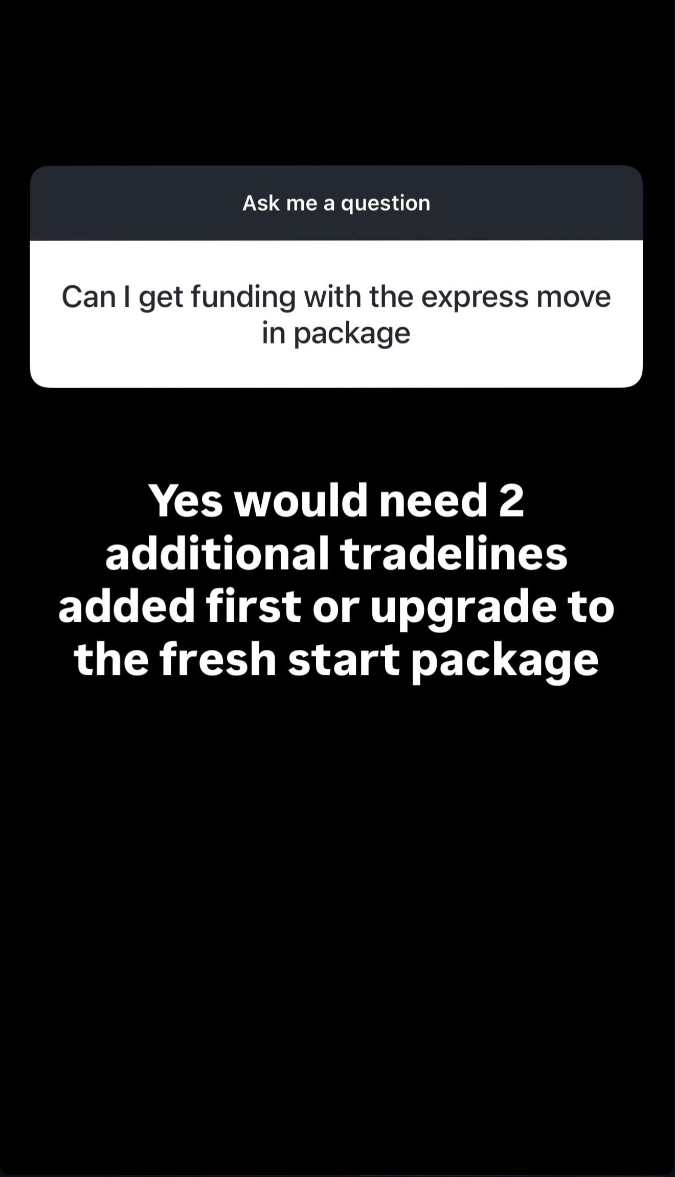 Q&A from Instagram — Lauren answering a client question