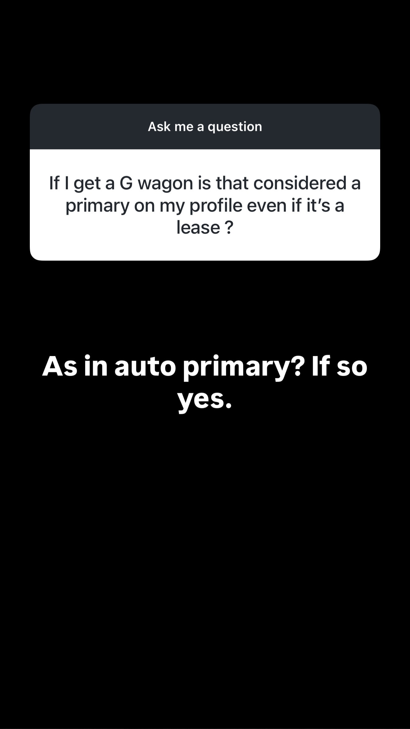 Q&A from Instagram — Lauren answering a client question