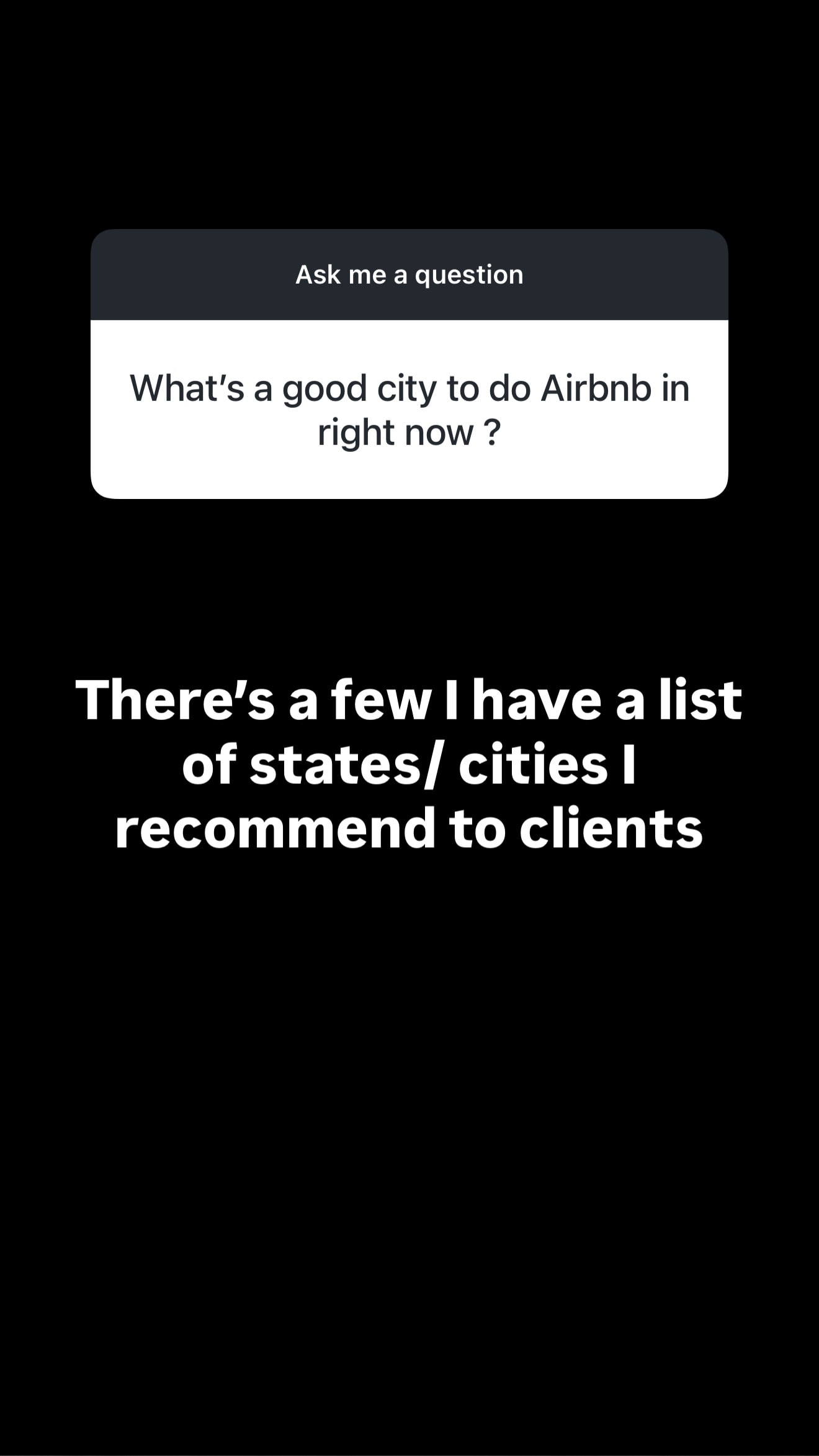 Q&A from Instagram — Lauren answering a client question