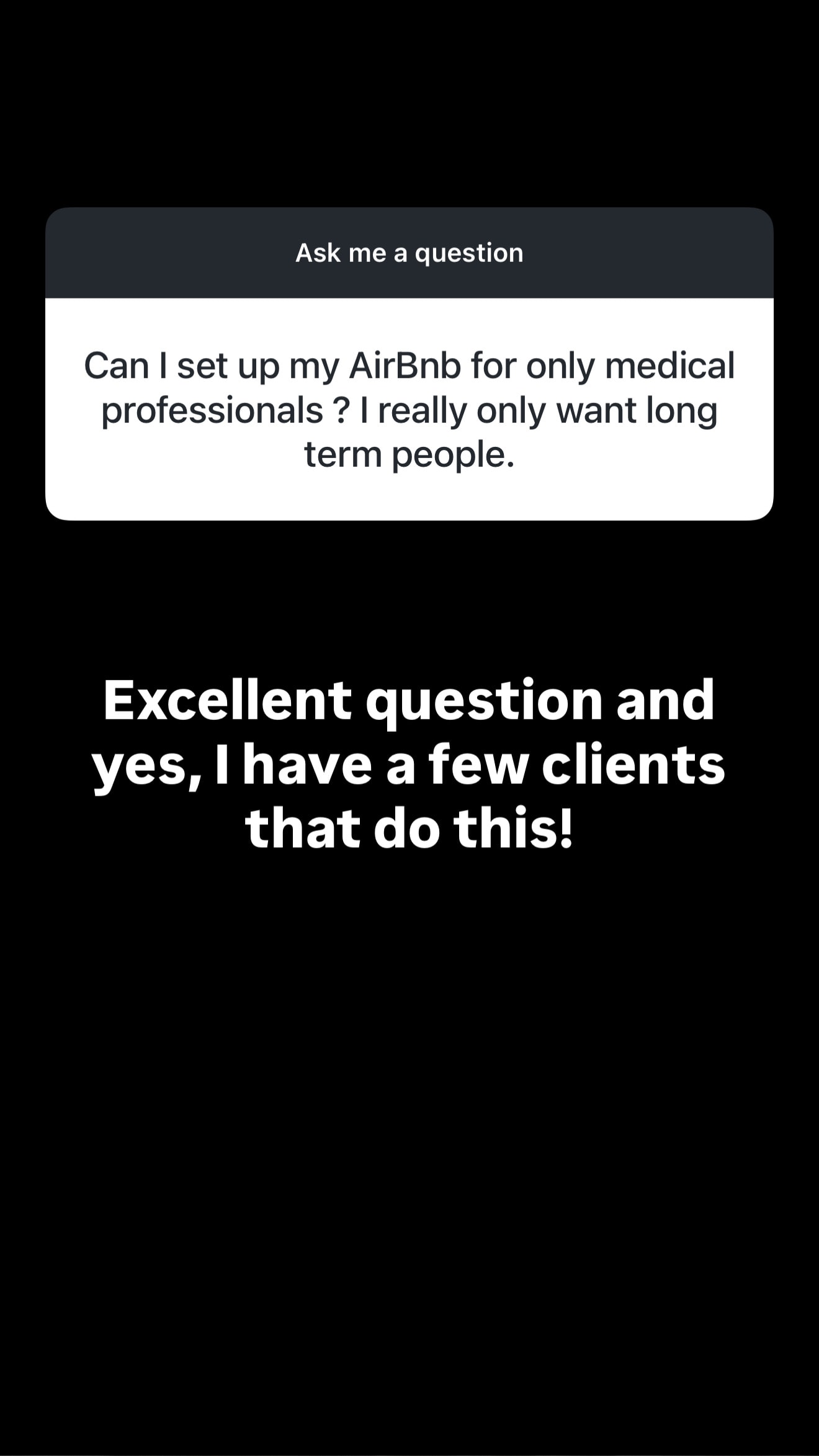 Q&A from Instagram — Lauren answering a client question